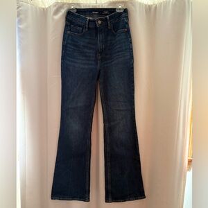 Old Navy Dark Blue Flare Women's Jeans